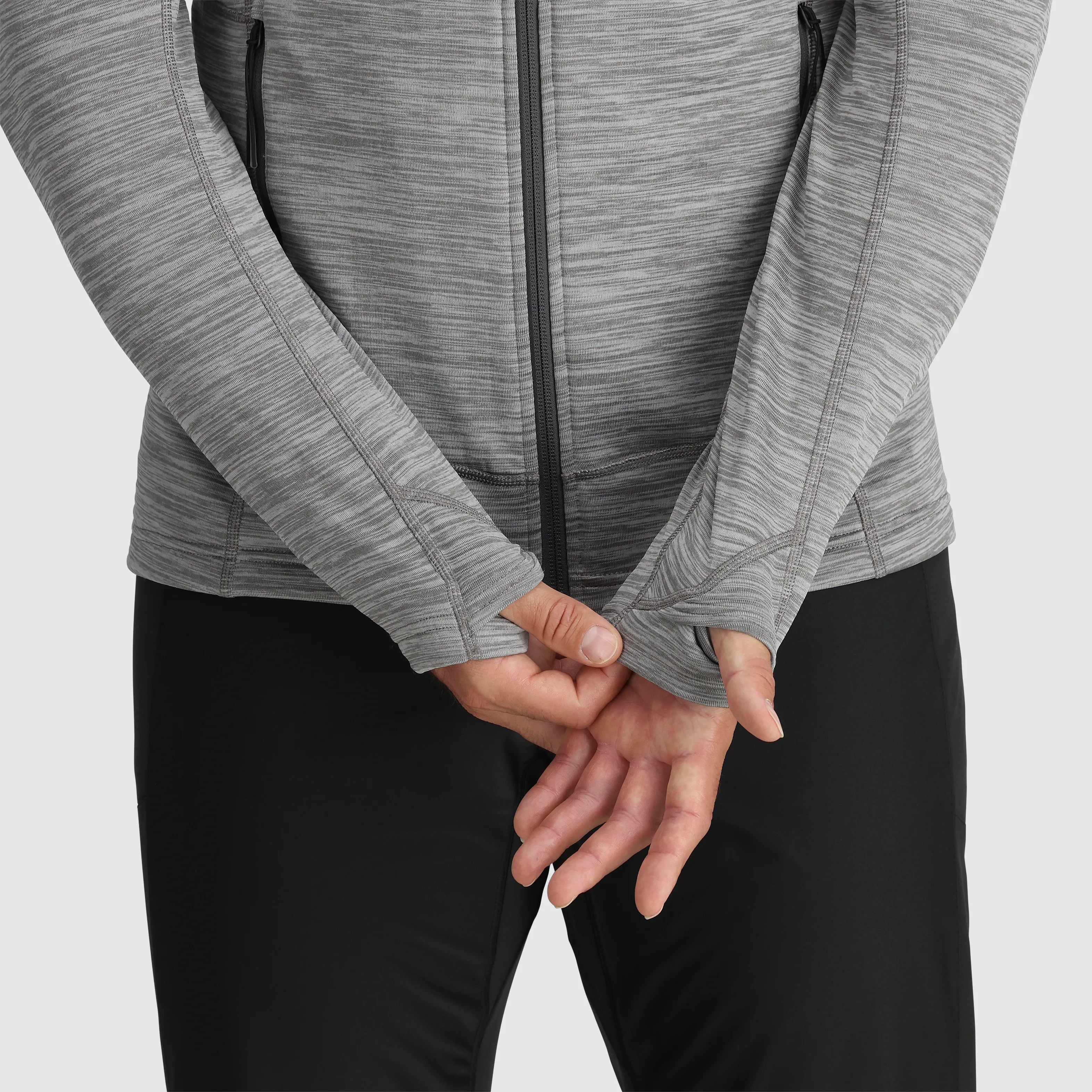 Men's Vigor Grid Fleece Full Zip Hoodie Outdoor Research