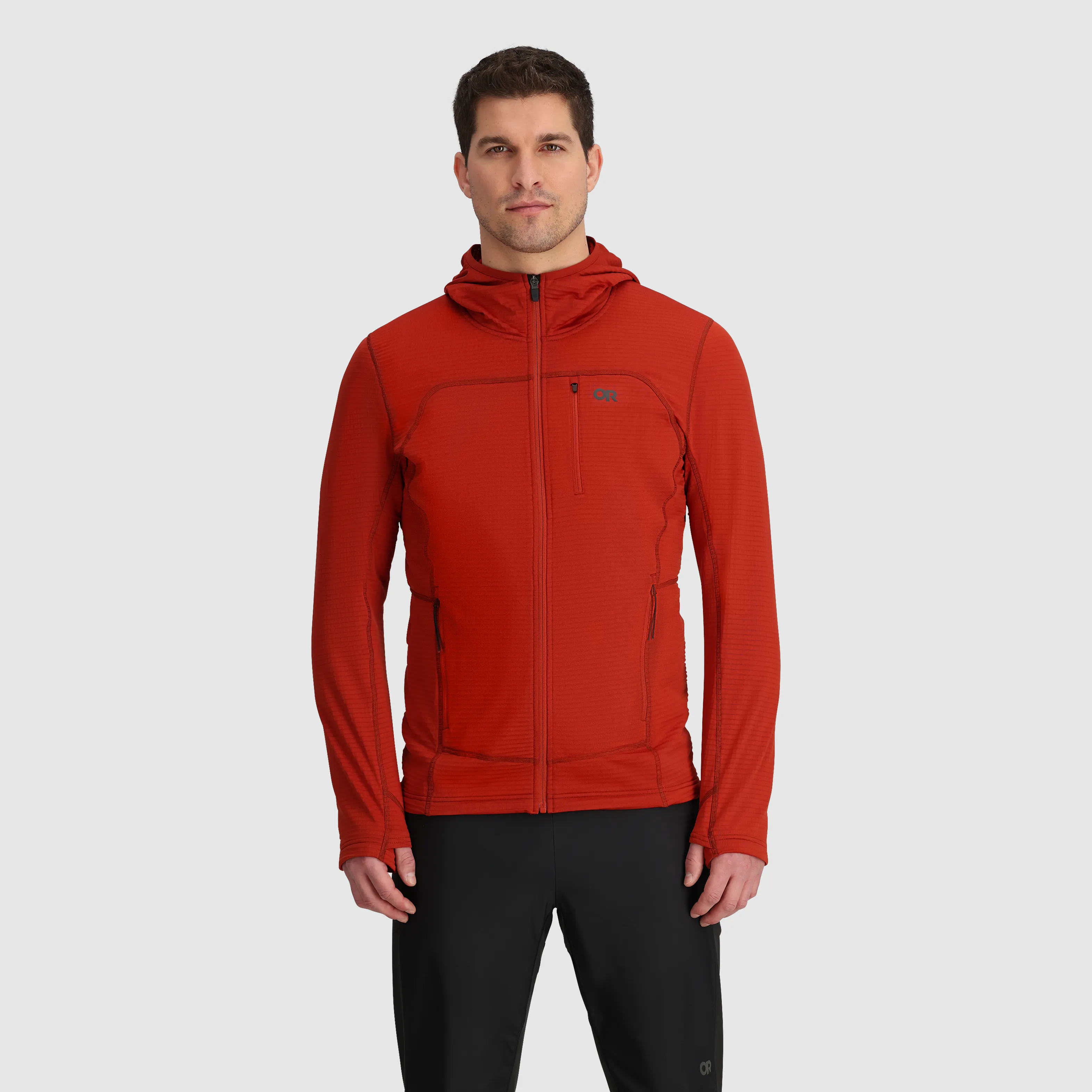 Men's Vigor Grid Fleece Full Zip Hoodie Outdoor Research