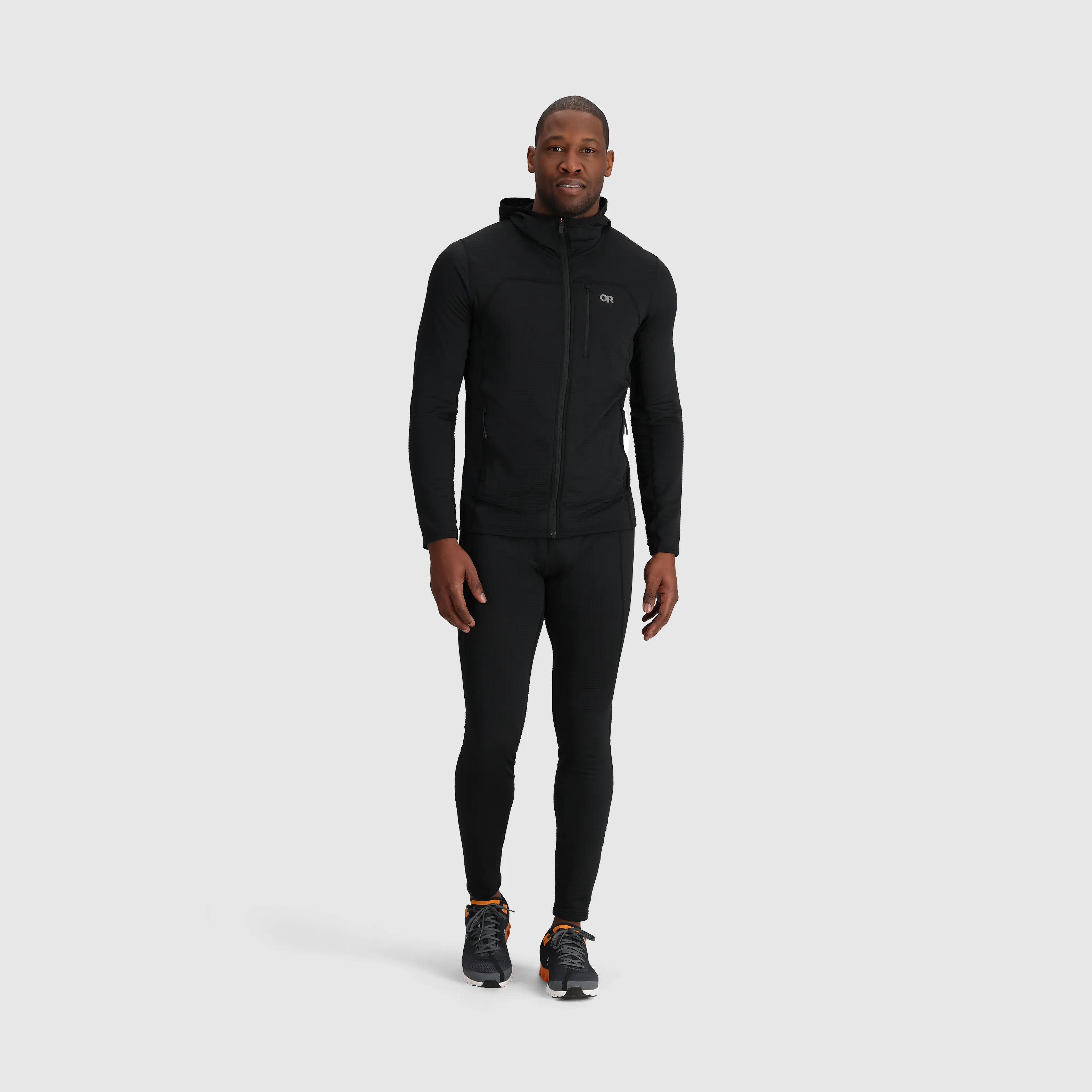 Men's Vigor Grid Fleece Full Zip Hoodie Outdoor Research
