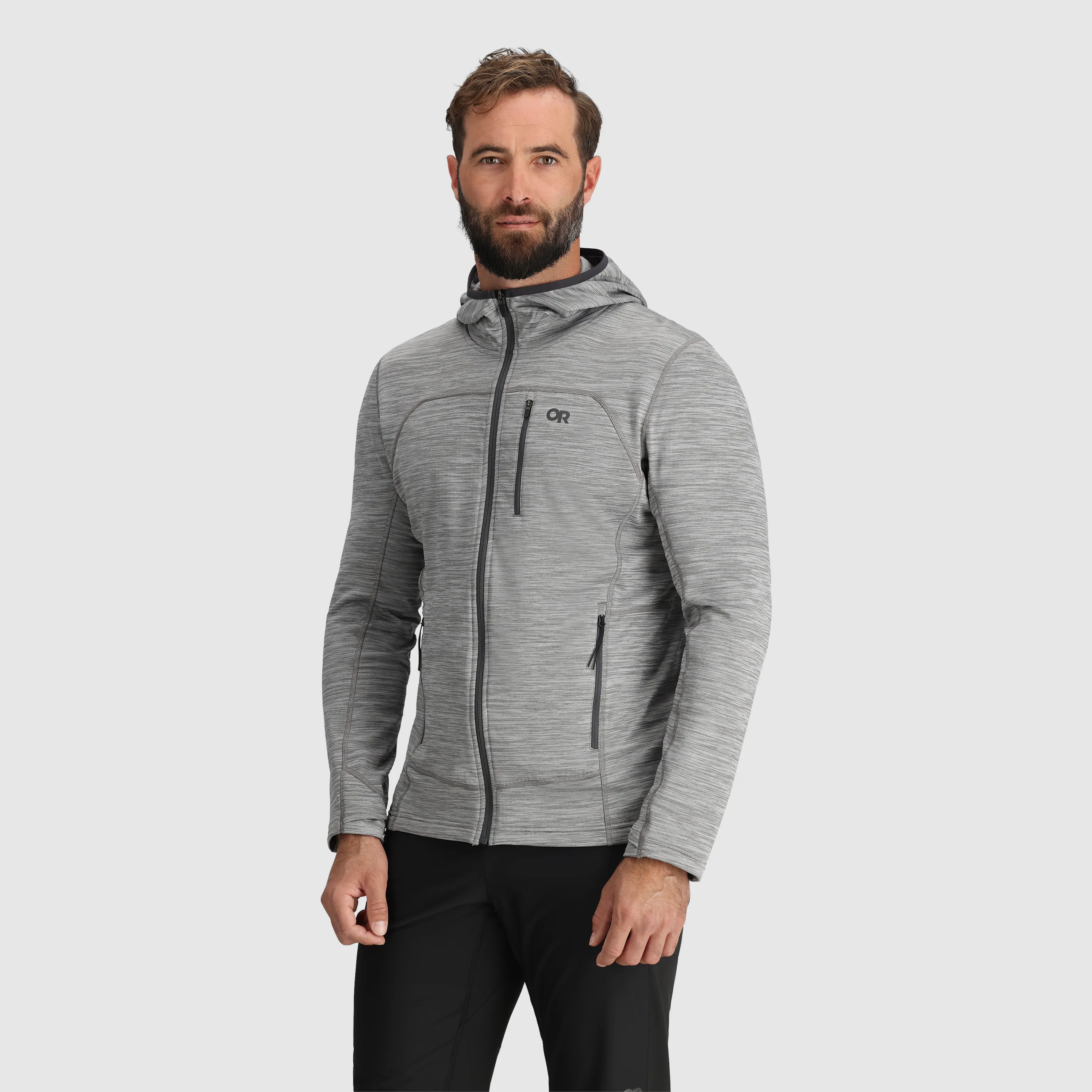 Men's Vigor Grid Fleece Full Zip Hoodie Outdoor Research
