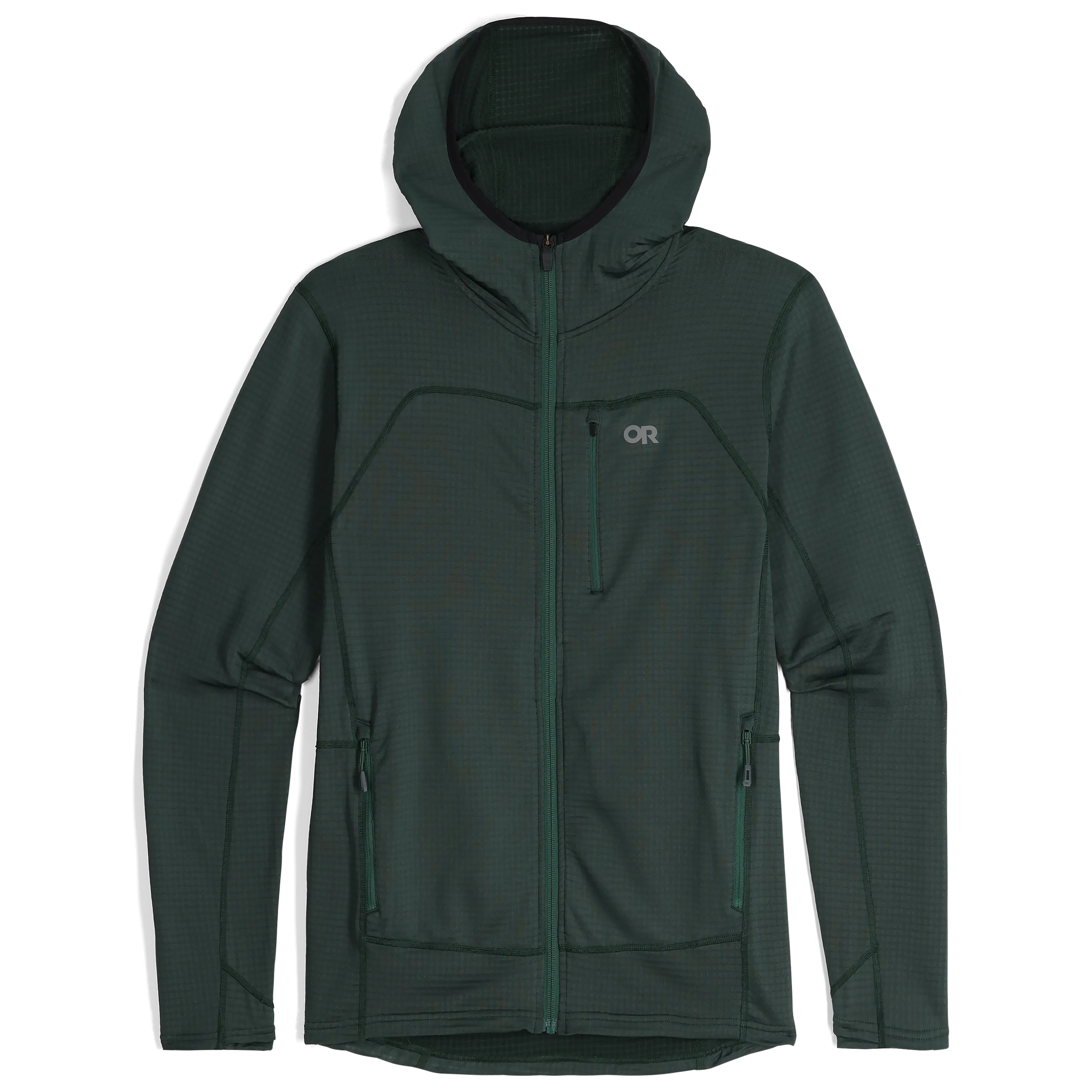 Men's Vigor Grid Fleece Full Zip Hoodie Outdoor Research
