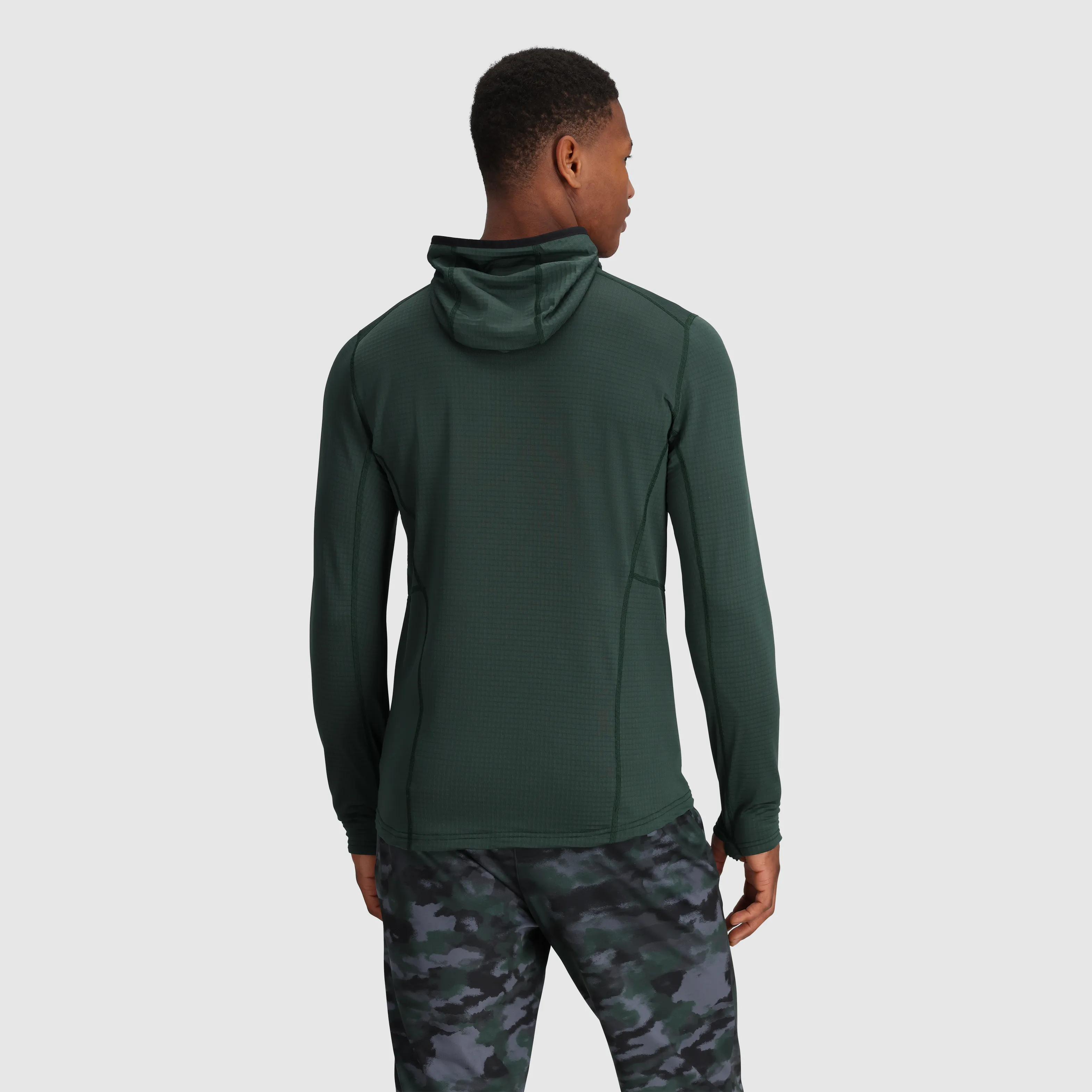 Men's Vigor Grid Fleece Full Zip Hoodie Outdoor Research