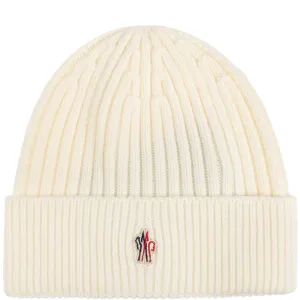 Moncler Grenoble Wool Logo Beanie