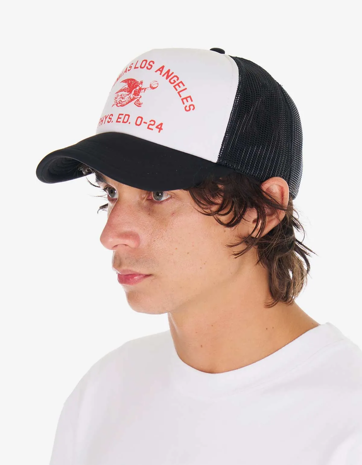 Nahmias Black PHYS. ED. Foam Trucker Hat
