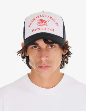 Nahmias Black PHYS. ED. Foam Trucker Hat