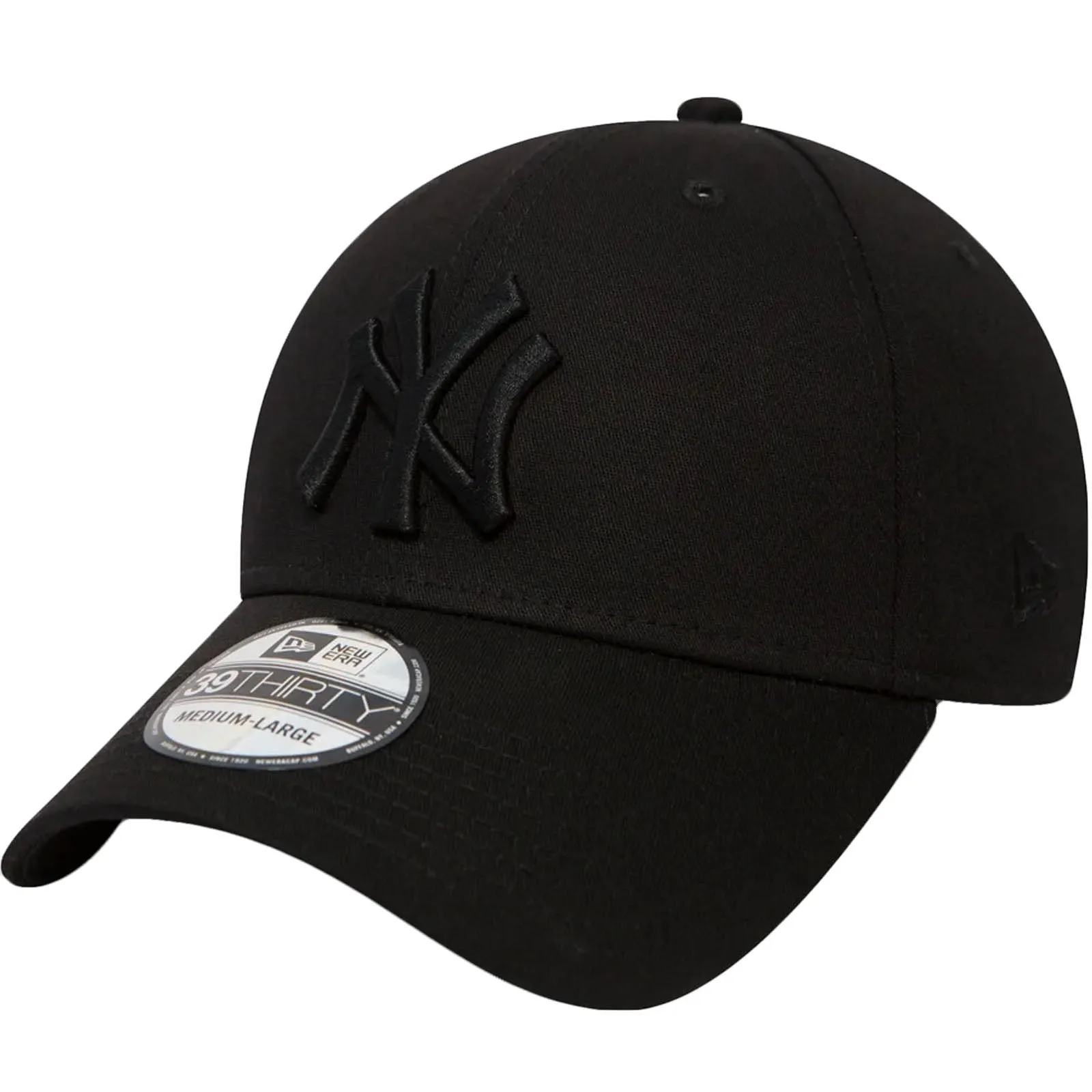 New Era 39THIRTY New York NY Yankees MLB Baseball Cap - Black