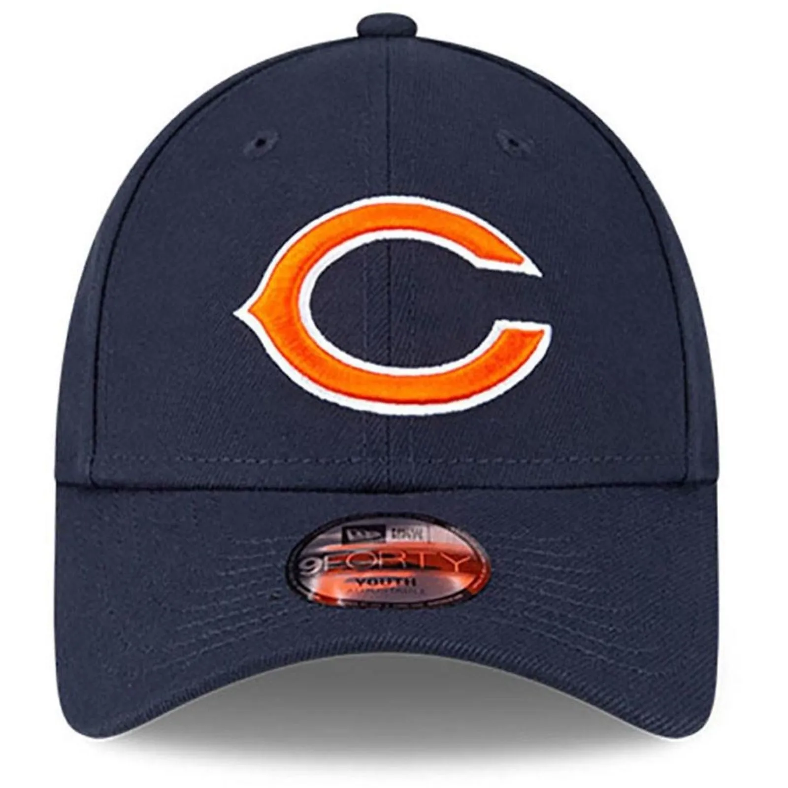 New Era Kids 9FORTY Chicago Bears Baseball Cap - Navy - YTH