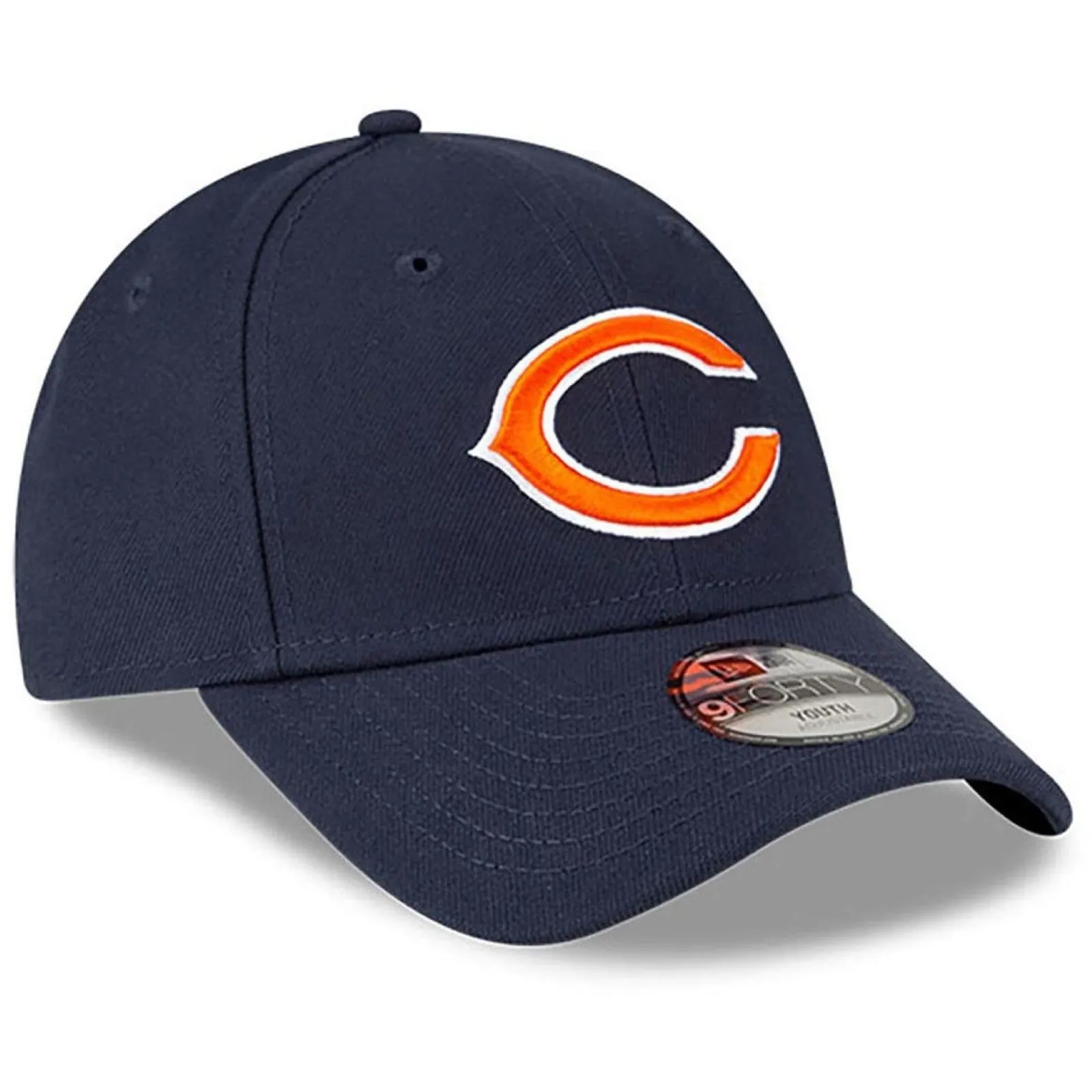 New Era Kids 9FORTY Chicago Bears Baseball Cap - Navy - YTH