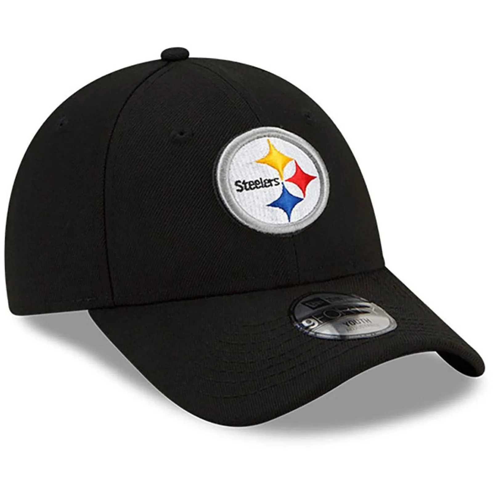 New Era Kids 9FORTY Pittsburgh Steelers Baseball Cap - Black - YTH