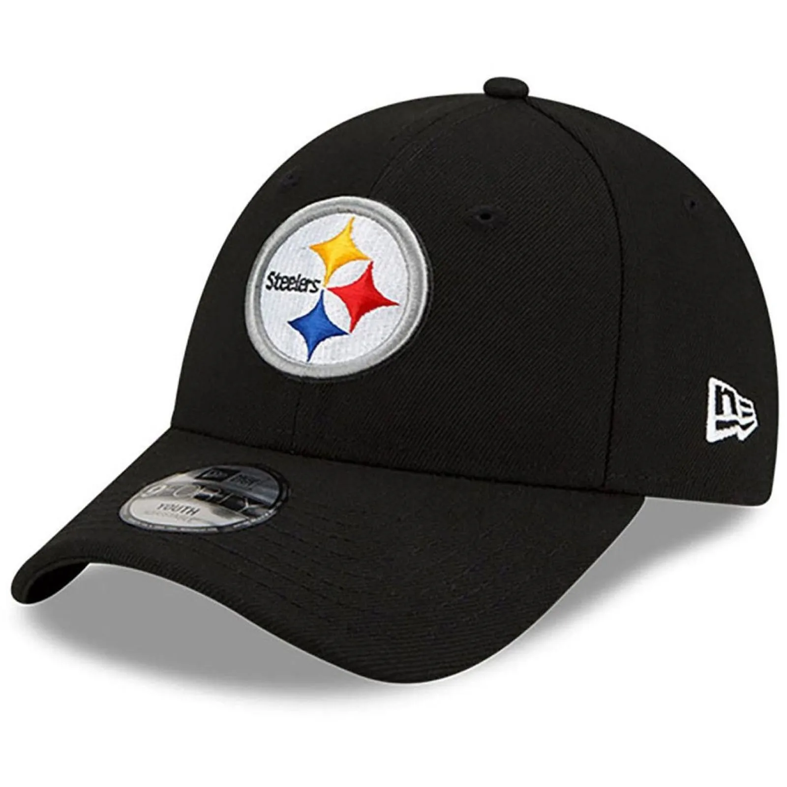 New Era Kids 9FORTY Pittsburgh Steelers Baseball Cap - Black - YTH