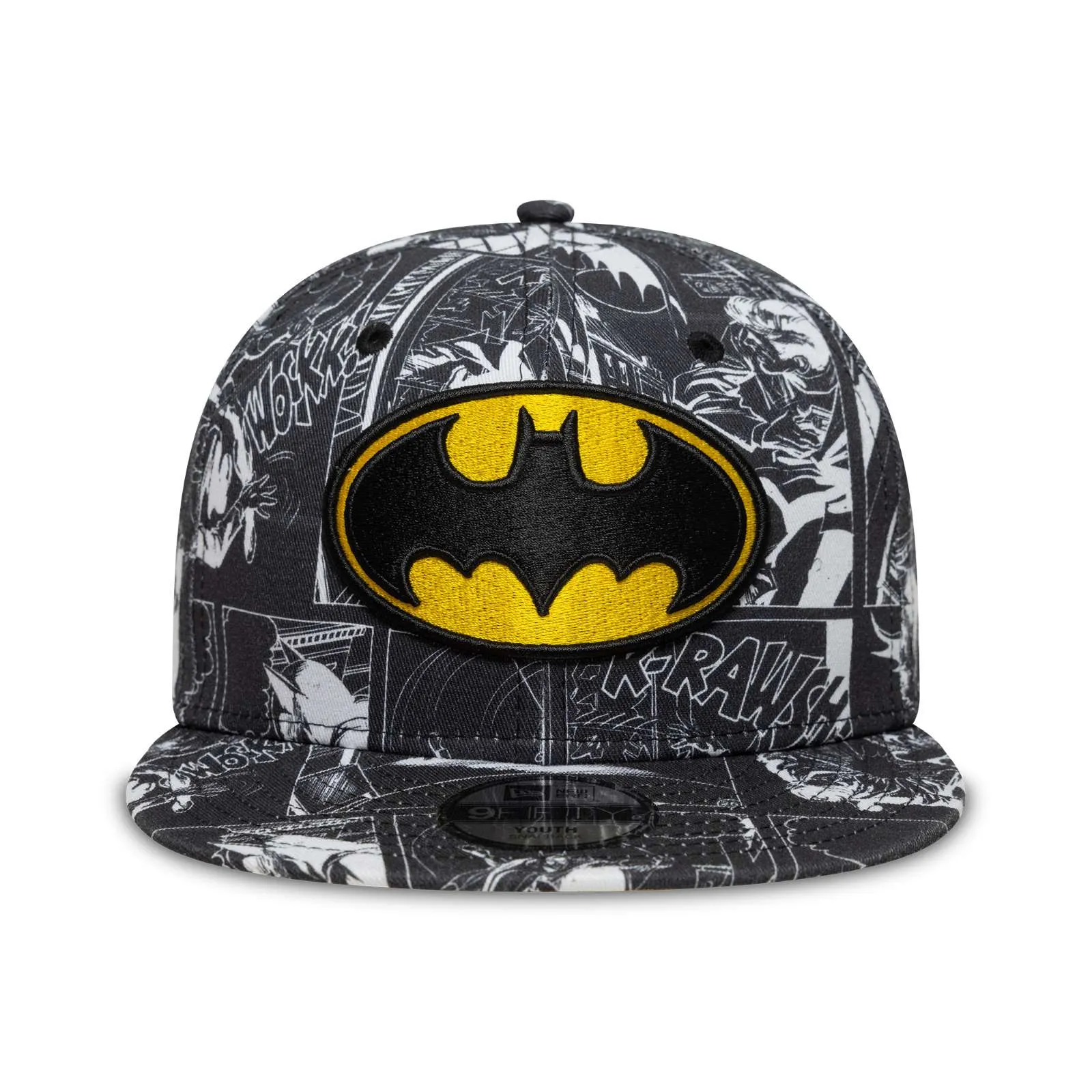 New Era Kids Batman 9FIFTY Baseball Cap - Yellow - YTH