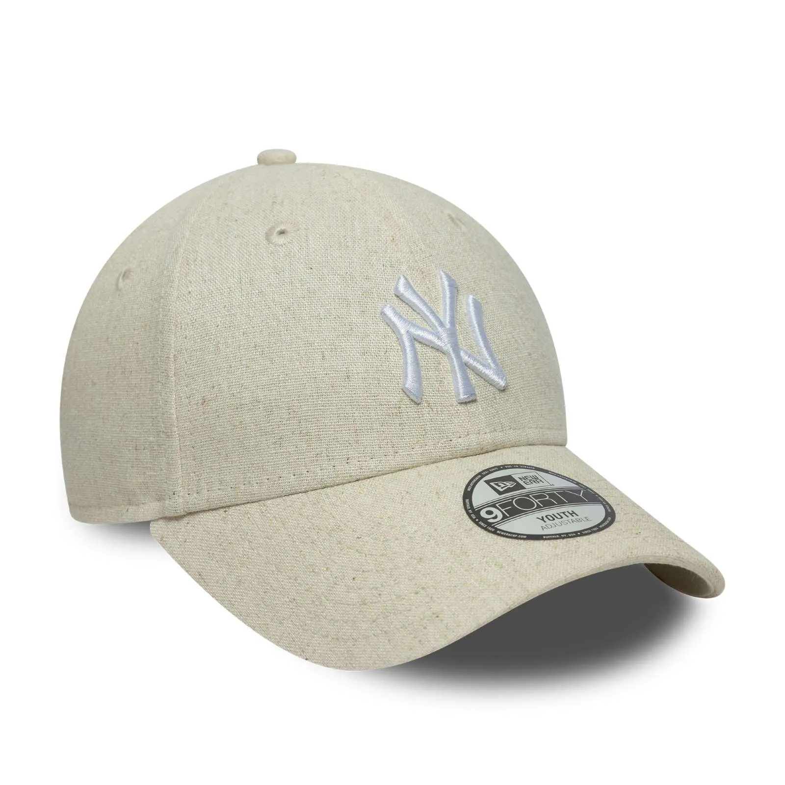 New Era Kids New York Yankees 9FORTY Linen Baseball Cap