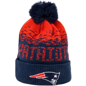 New Era New England Patriots Ombre NFL Bobble Hat - Navy