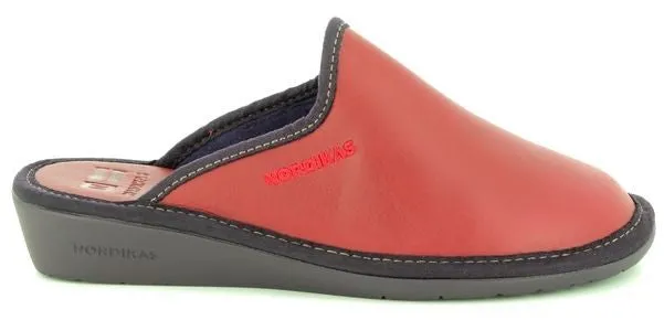 Nordikas Naomi 347/8 Womens Leather Mule Slipper