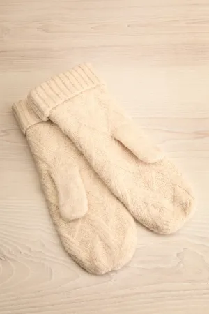 Novgorod Ivory | Knit Mittens