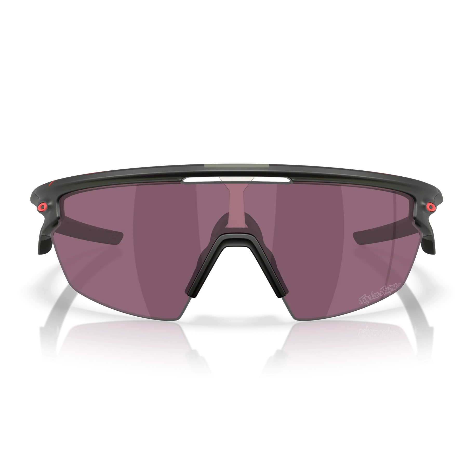 Oakley Sphaera Troy Lee Design sunglasses - Matte Olive Ink Prizm Road Black