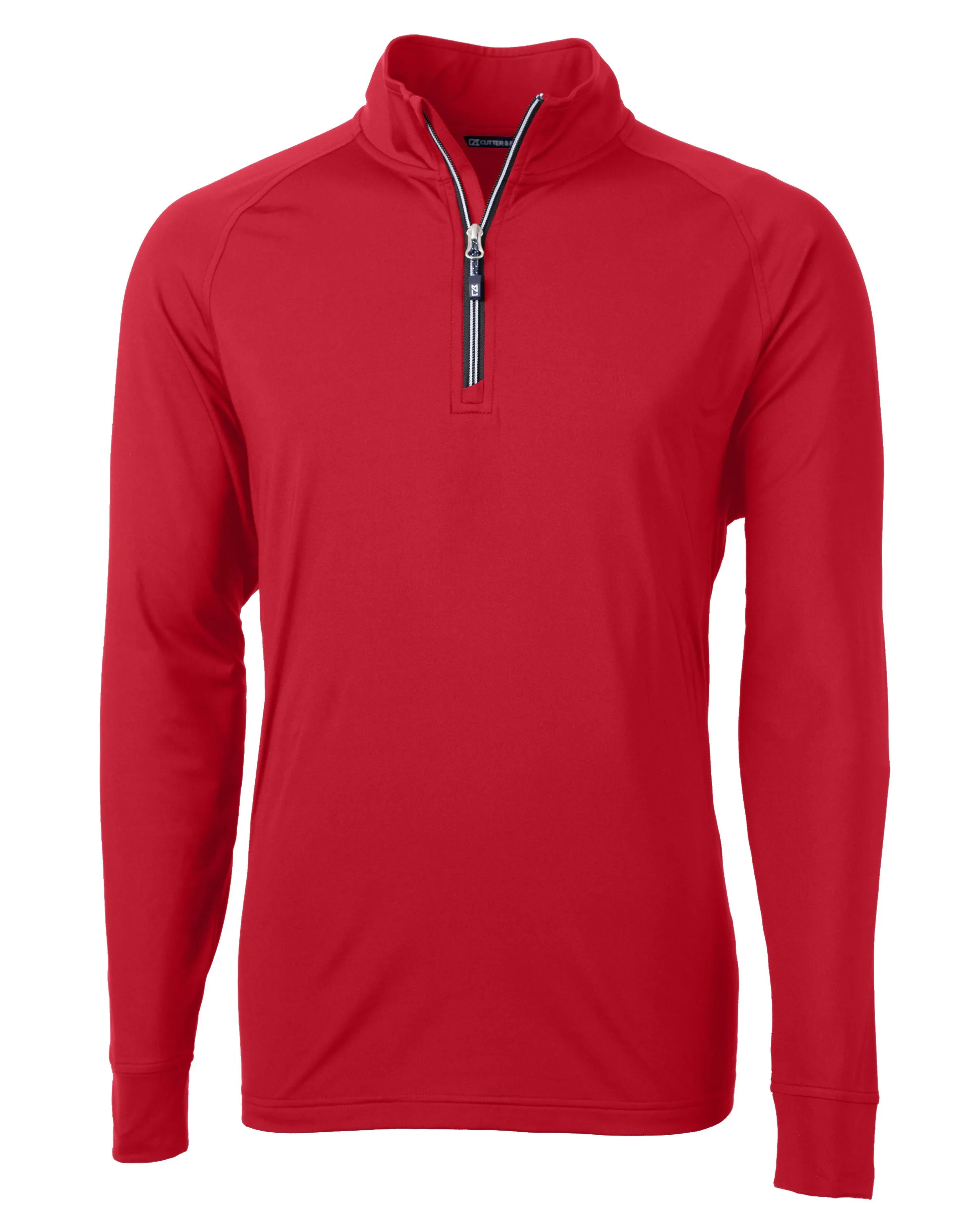 OUTLET-Cutter & Buck Tall Adapt Eco Knit Stretch Recycled Quarter Zip Pullover