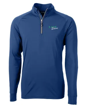 OUTLET-Cutter & Buck Tall Adapt Eco Knit Stretch Recycled Quarter Zip Pullover