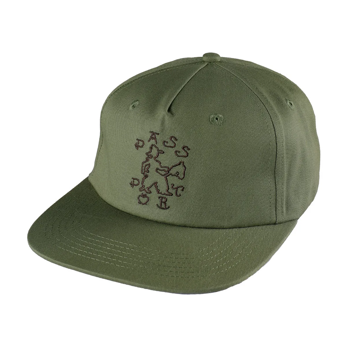 Pass~Port - Cowpoke Workers Cap Military Green