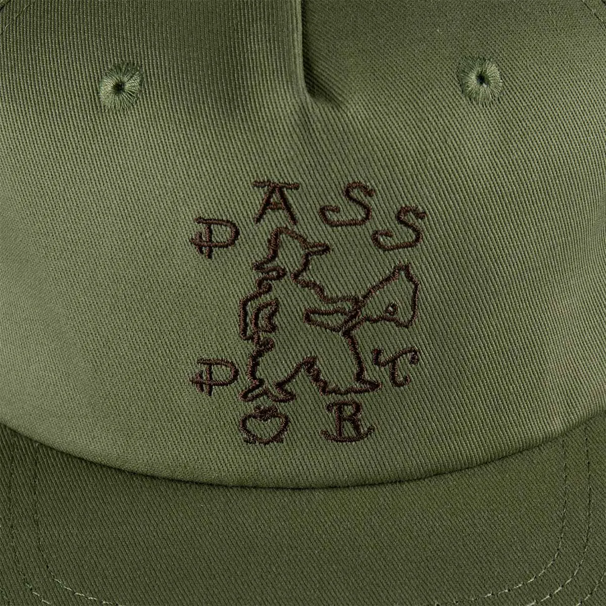 Pass~Port - Cowpoke Workers Cap Military Green