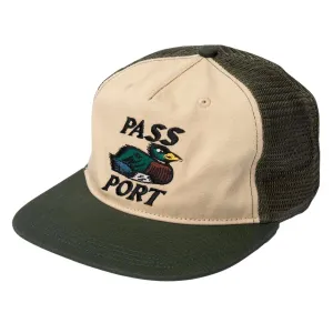 Pass~Port - Fast Duck Workers Trucker Cream/Elm