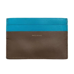 Paul Smith Classic Grey & Teal Cardholder