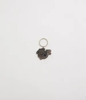 Polar Braces Key Chain - Silver / Black