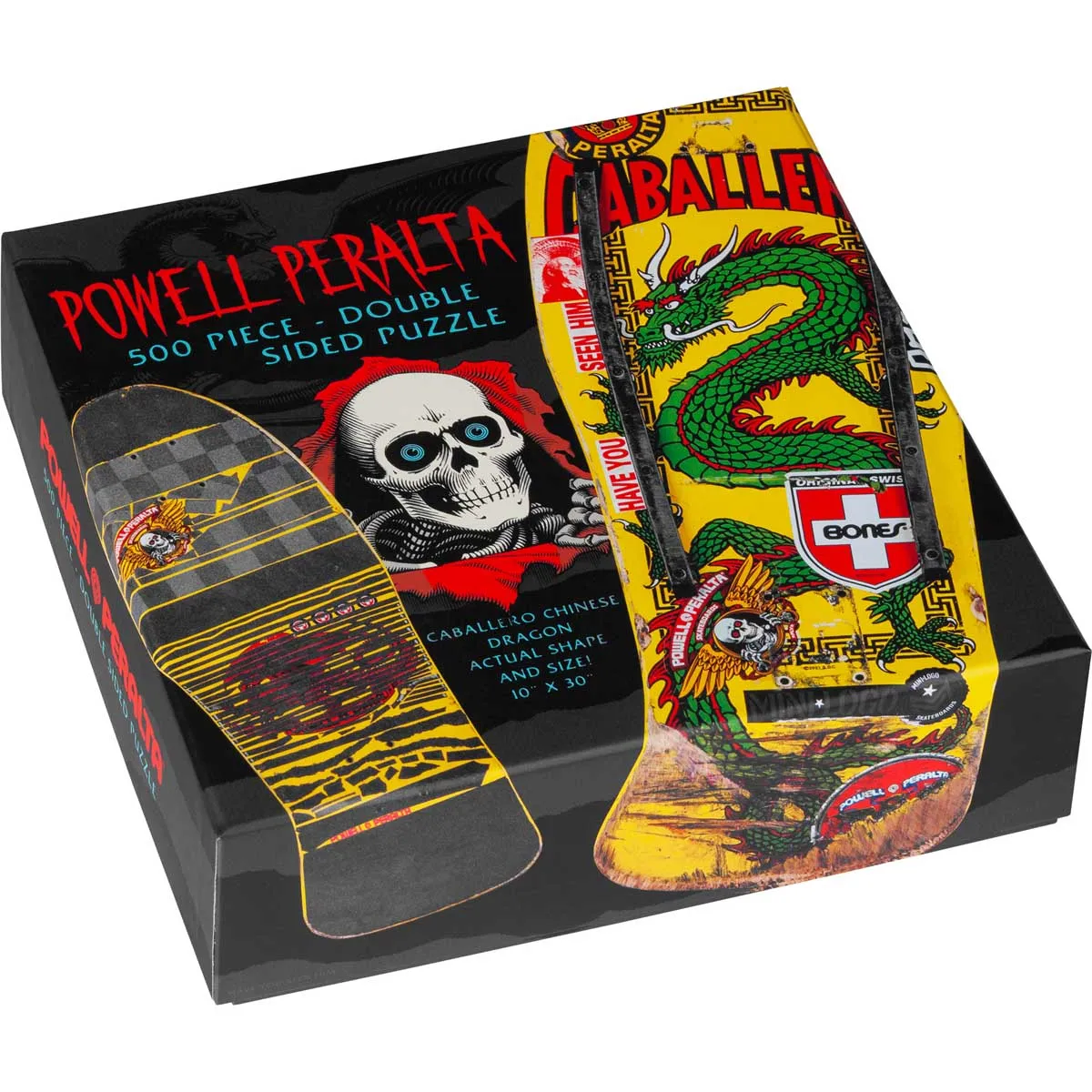 Powell Peralta -  Cab Chinese Dragon Yellow Jigsaw Puzzle