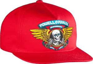 Powell Peralta - Winged Ripper Snapback Red