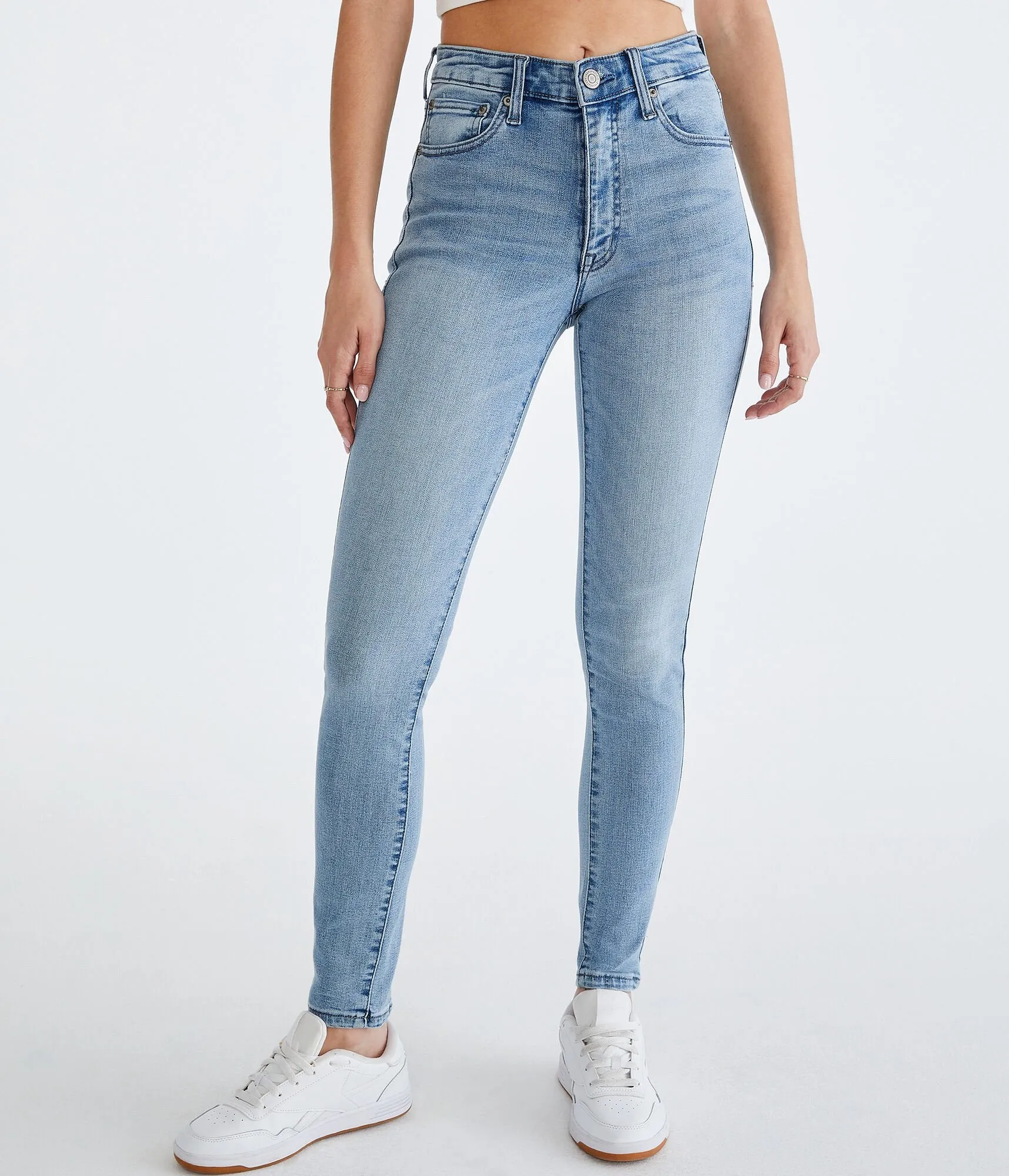 Reformation Aeropostale Womens Premium Seriously Stretchy High-Rise Jegging