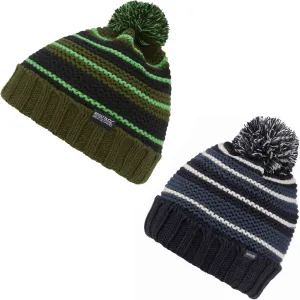 Regatta Kids Davin VI Chunky Knit Fleece Lined Bobble Hat