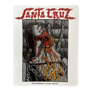 Santa Cruz - Pace Dungeon 6" Sticker