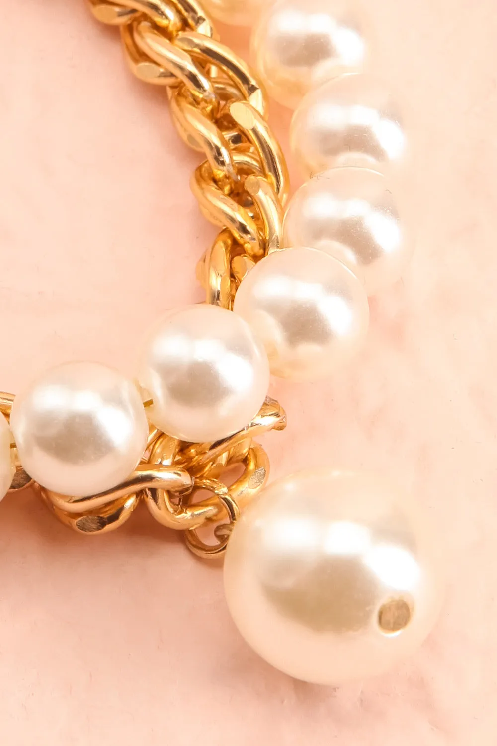 Saue Gold | Chain & Pearl Bracelets Set