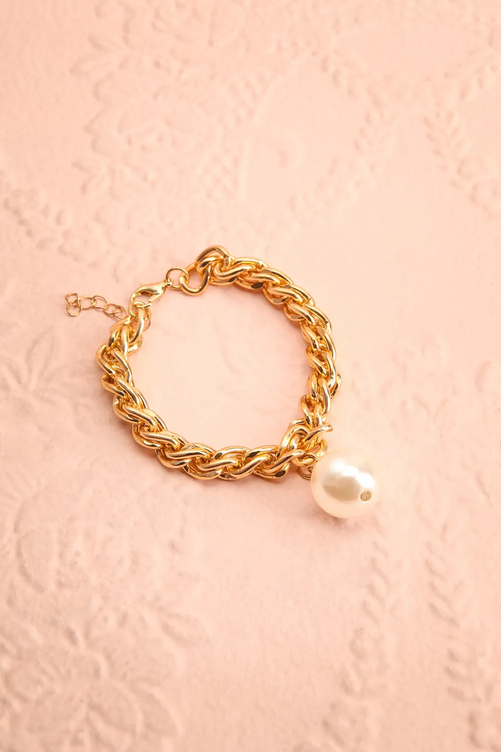 Saue Gold | Chain & Pearl Bracelets Set