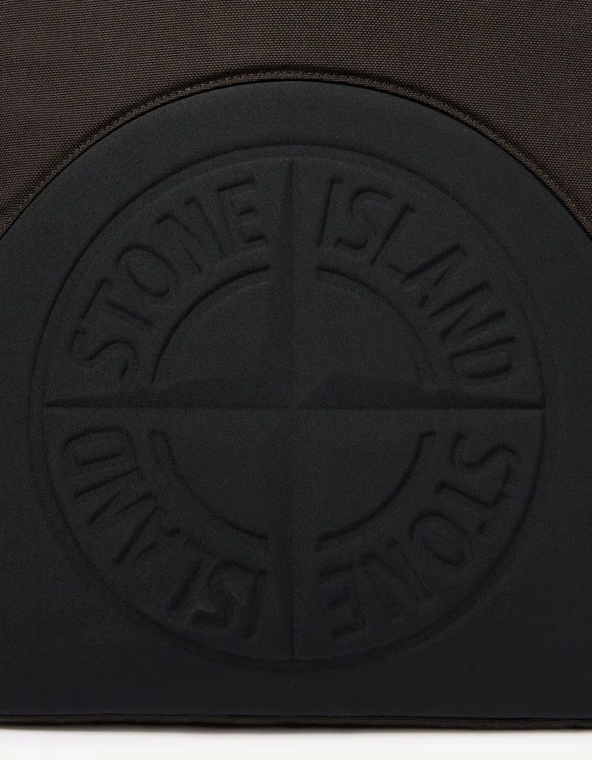Stone Island Grey Resin Treated Cordura Backpack