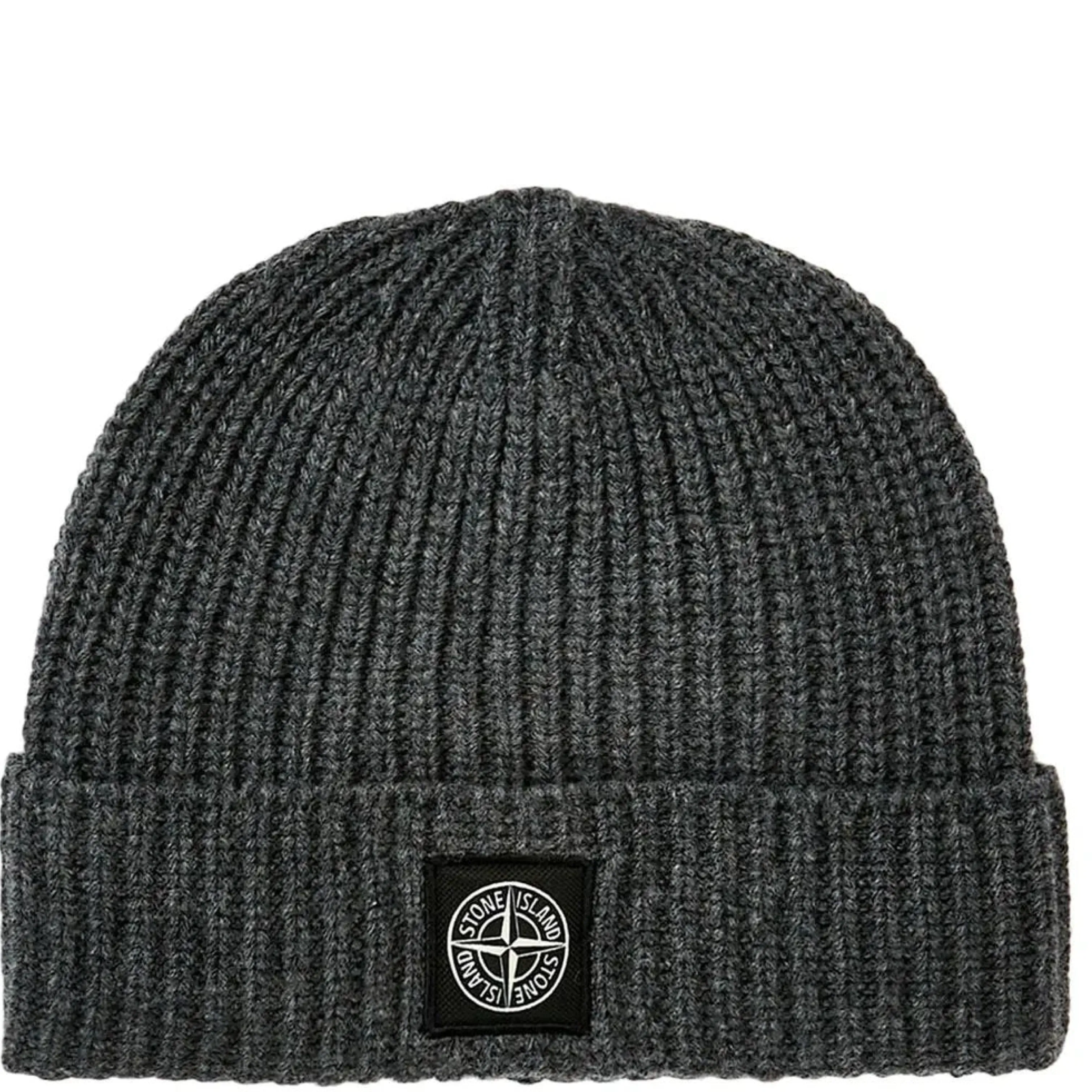 Stone Island Wool Patch Beanie
