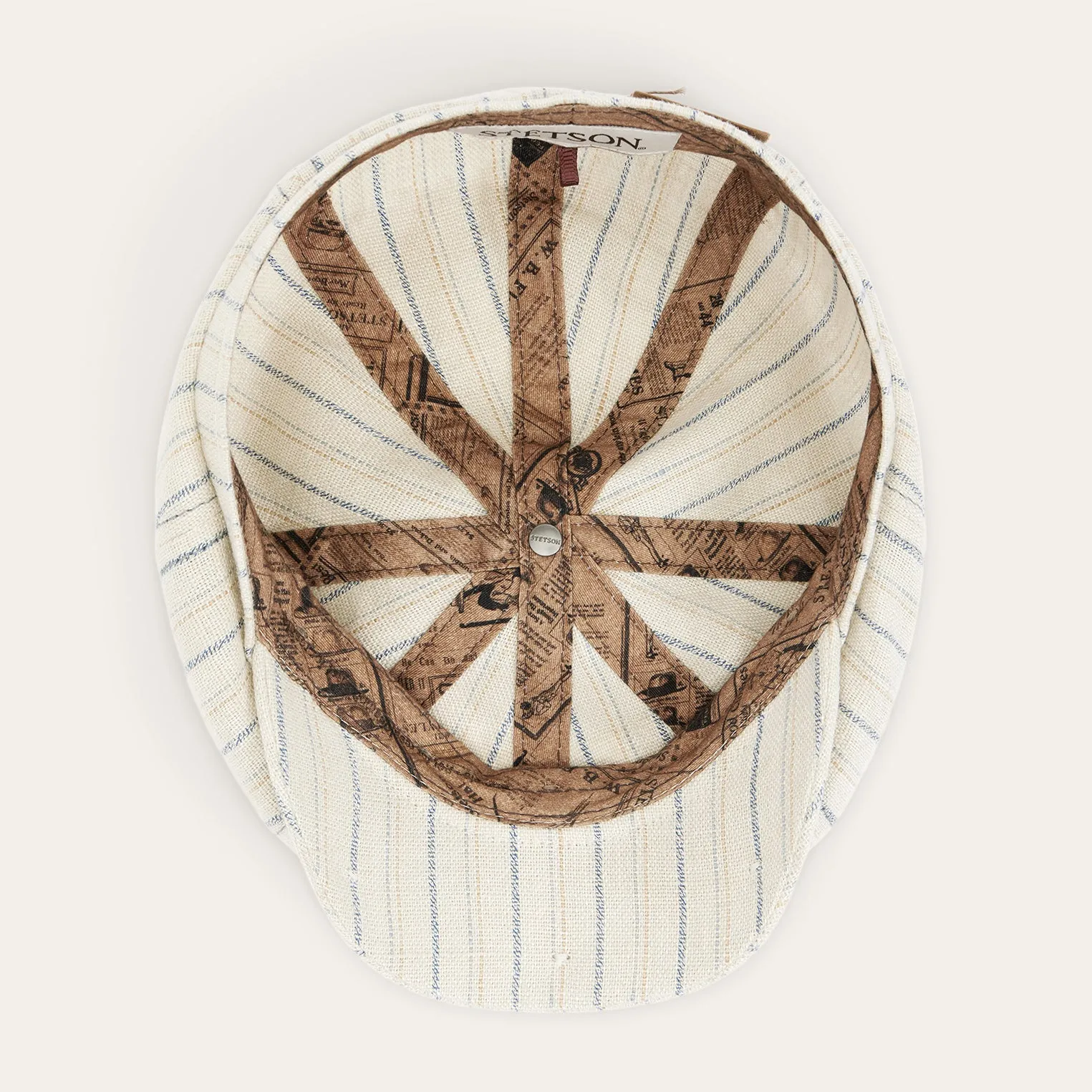 Striped Linen Hatteras -STETSON