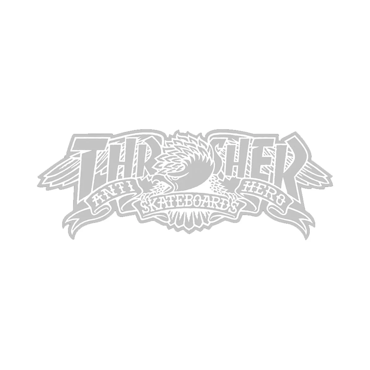 Thrasher - Anti Hero Mag 8" Sticker