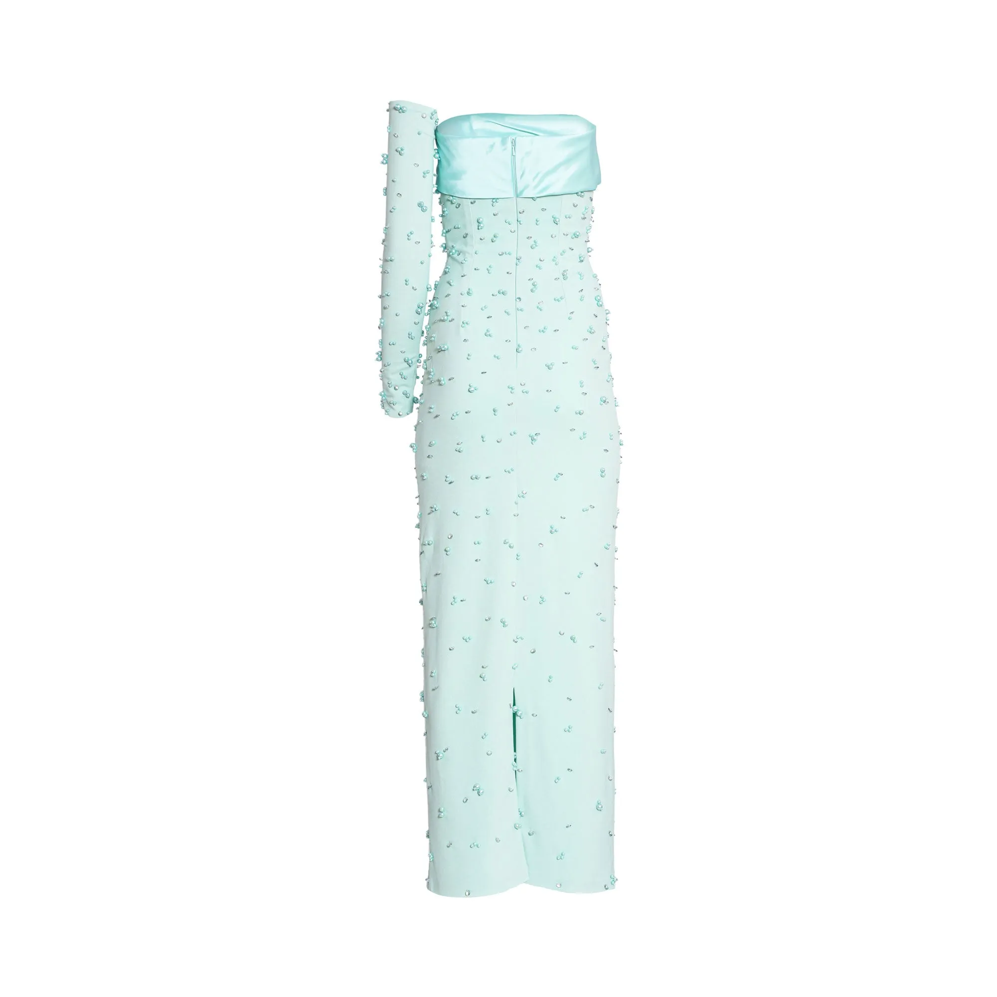 Velvety Couture Norai Women's Mint Dress