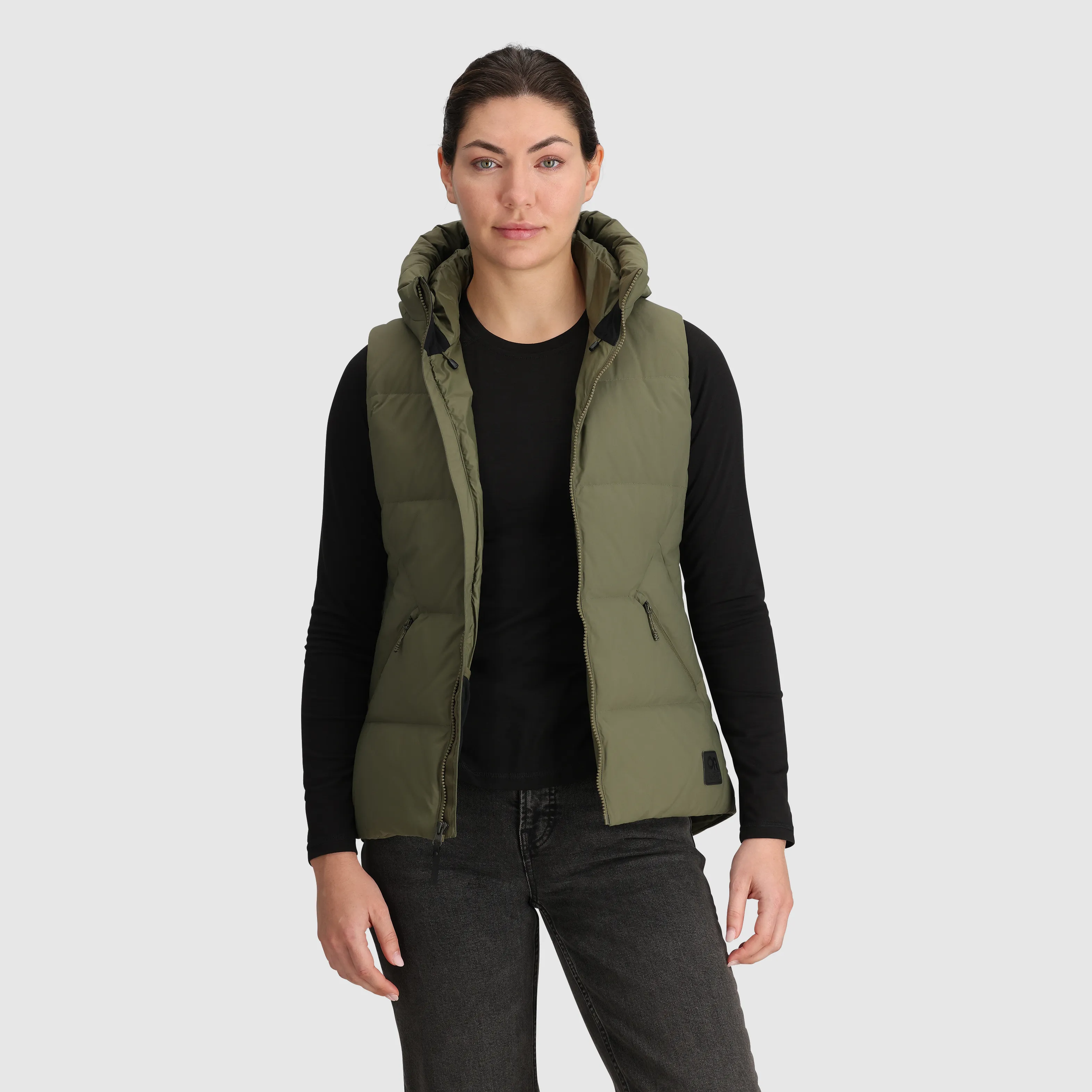 Women's Coze Hooded Down Vest Outdoor Research