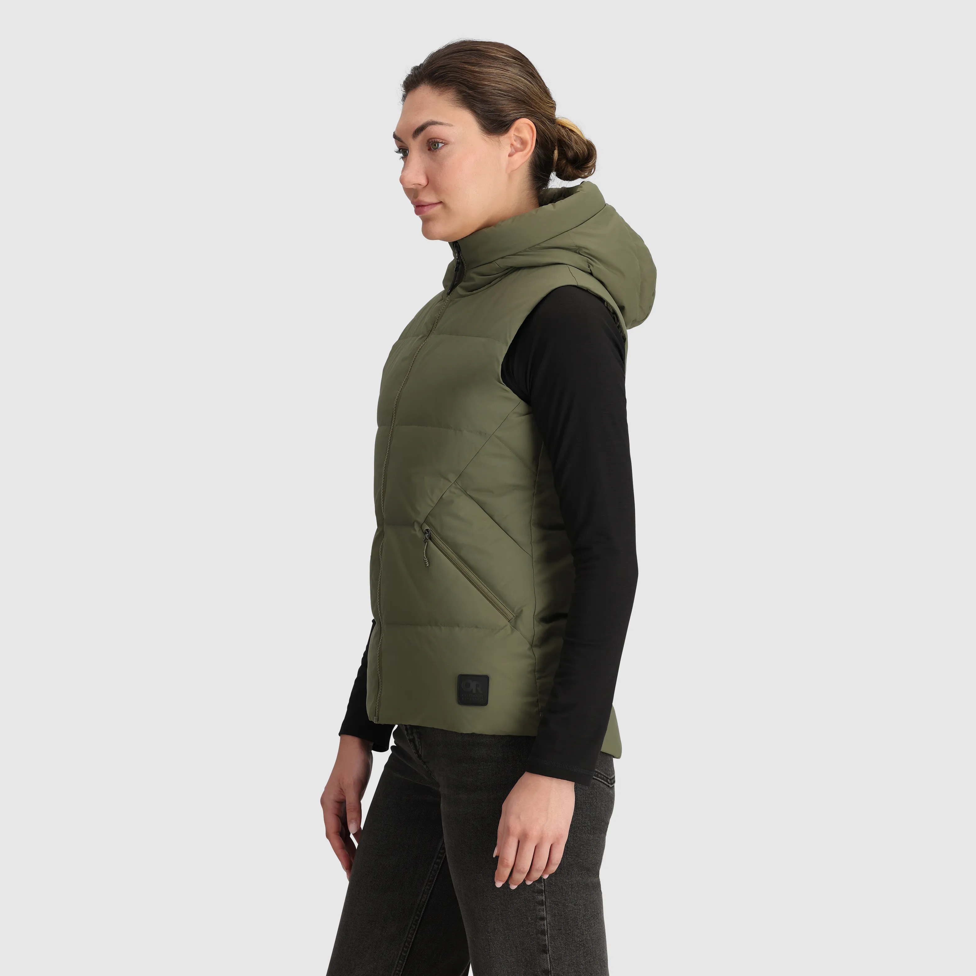 Women's Coze Hooded Down Vest Outdoor Research