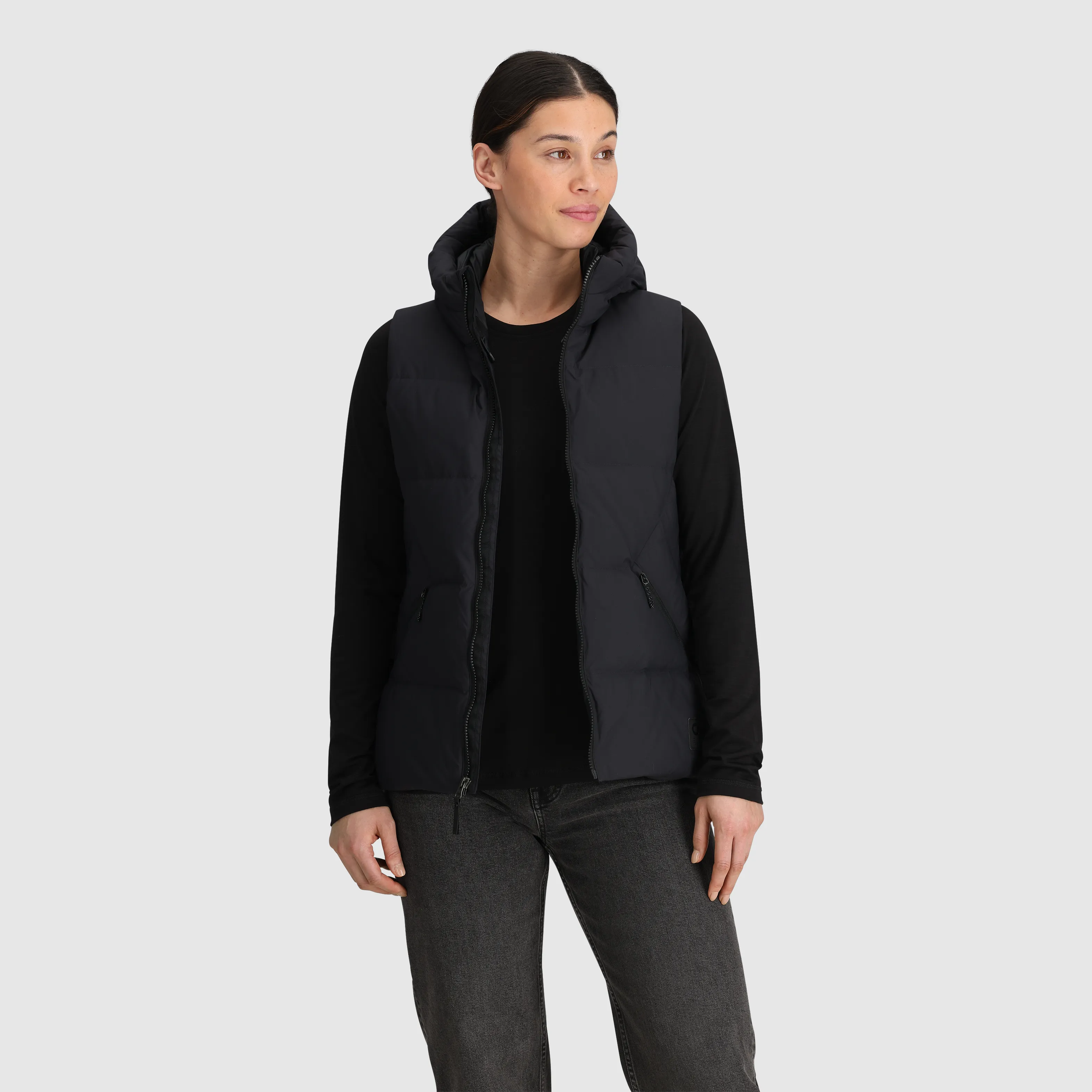 Women's Coze Hooded Down Vest Outdoor Research
