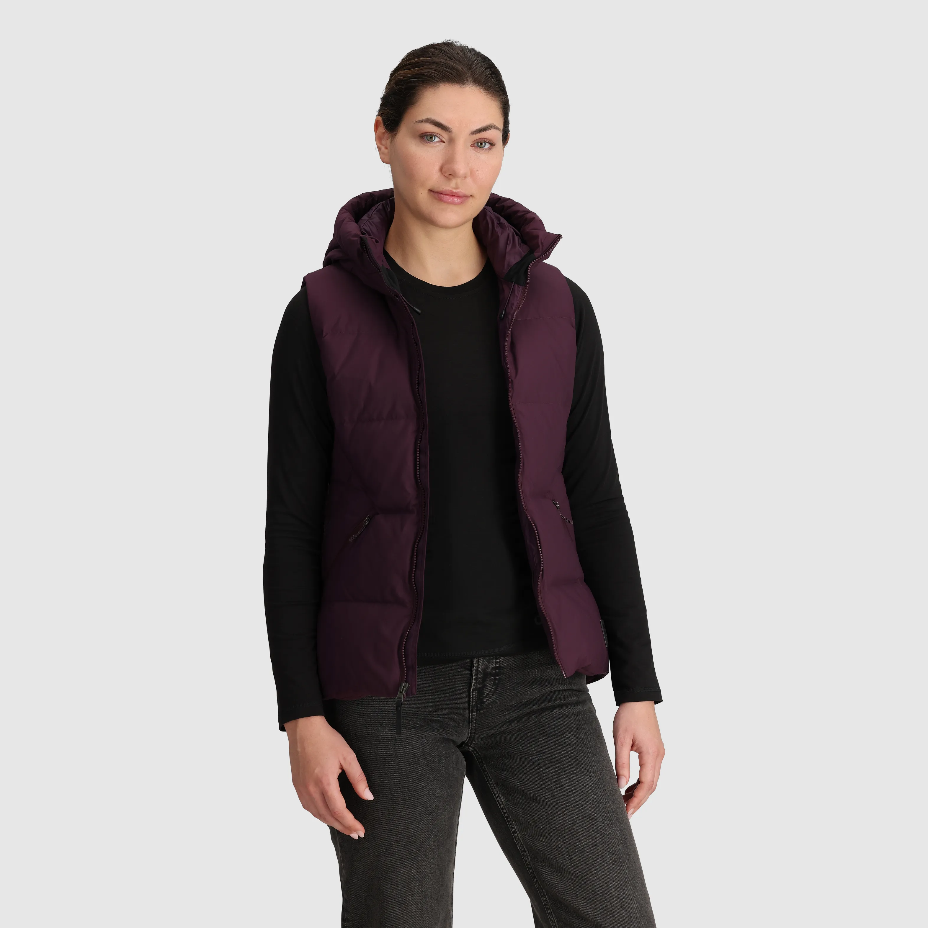 Women's Coze Hooded Down Vest Outdoor Research
