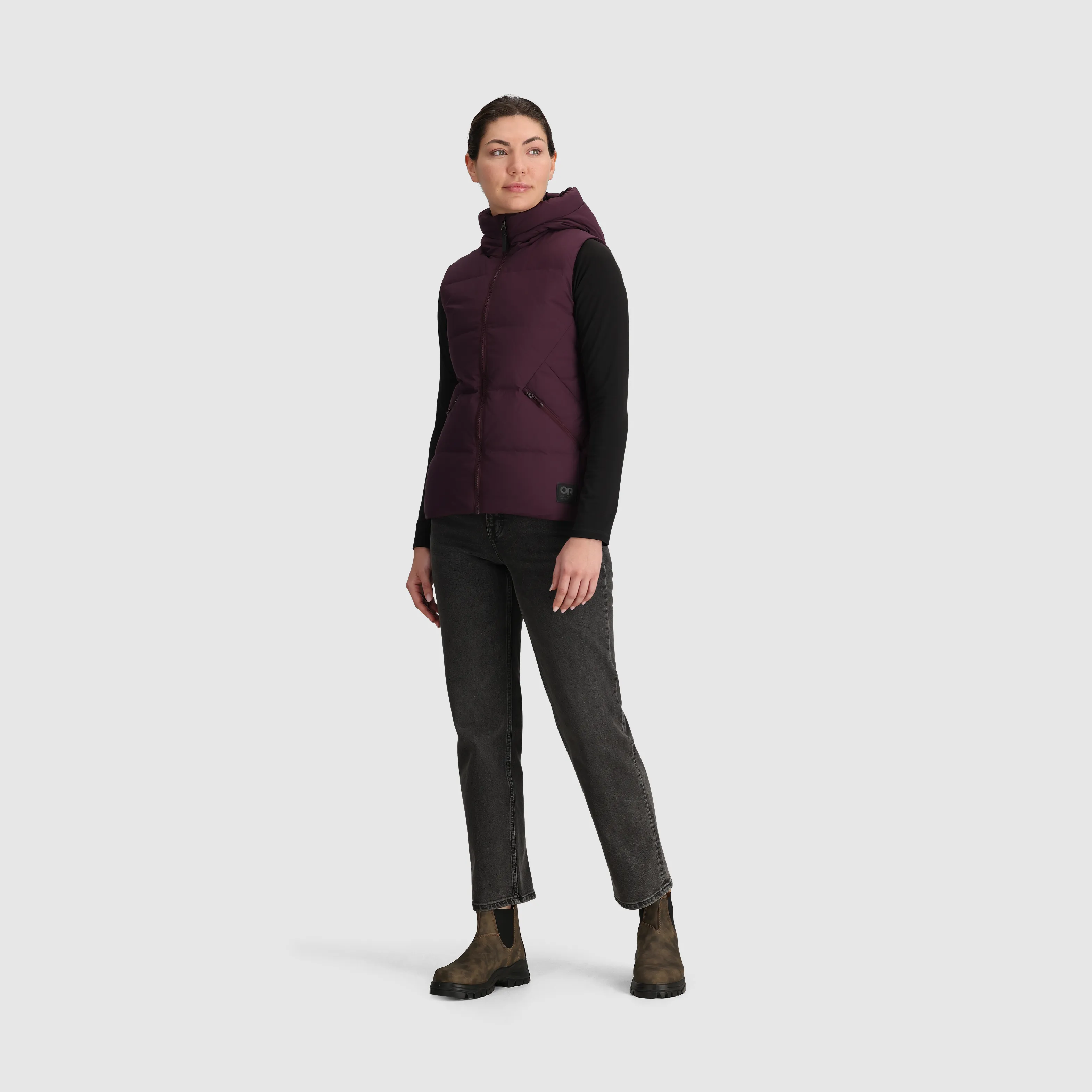 Women's Coze Hooded Down Vest Outdoor Research