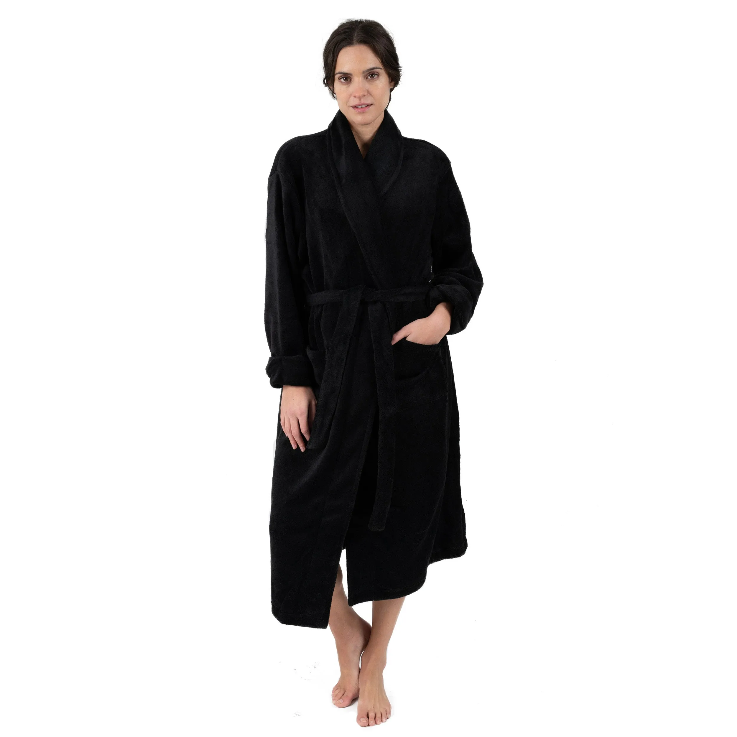 Womens Fleece Robe