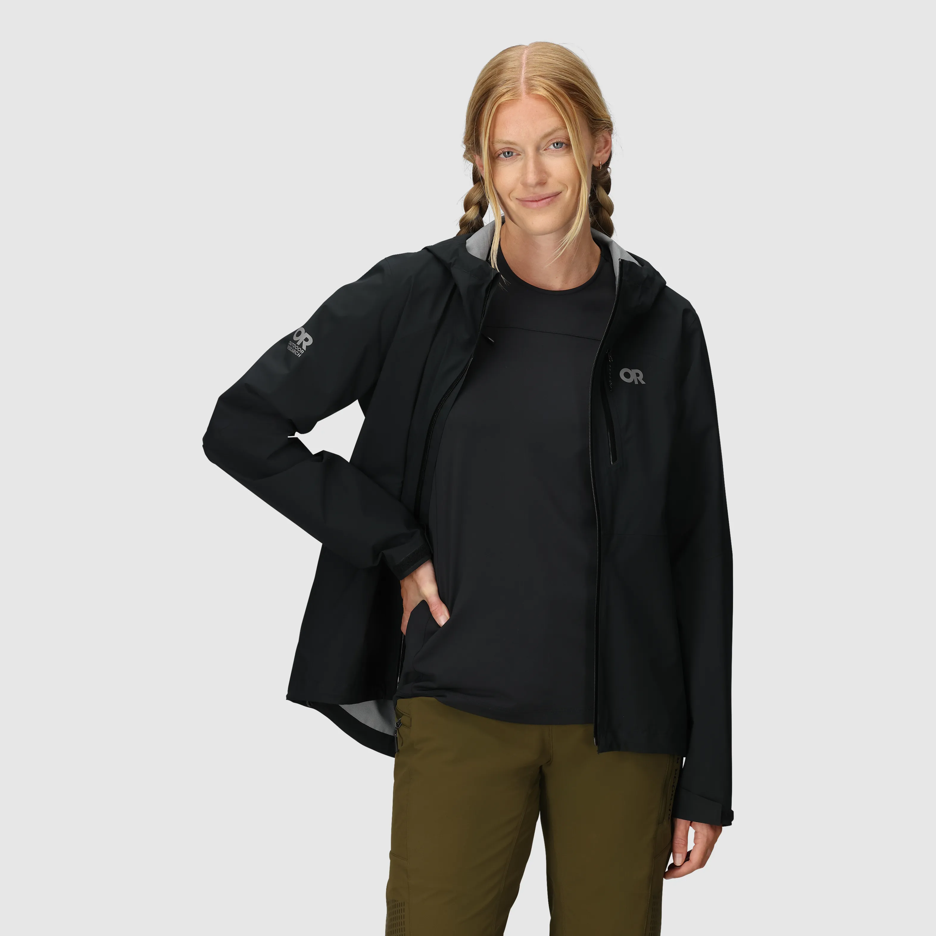 Women's Freewheel MTB Stretch Rain Jacket Outdoor Research