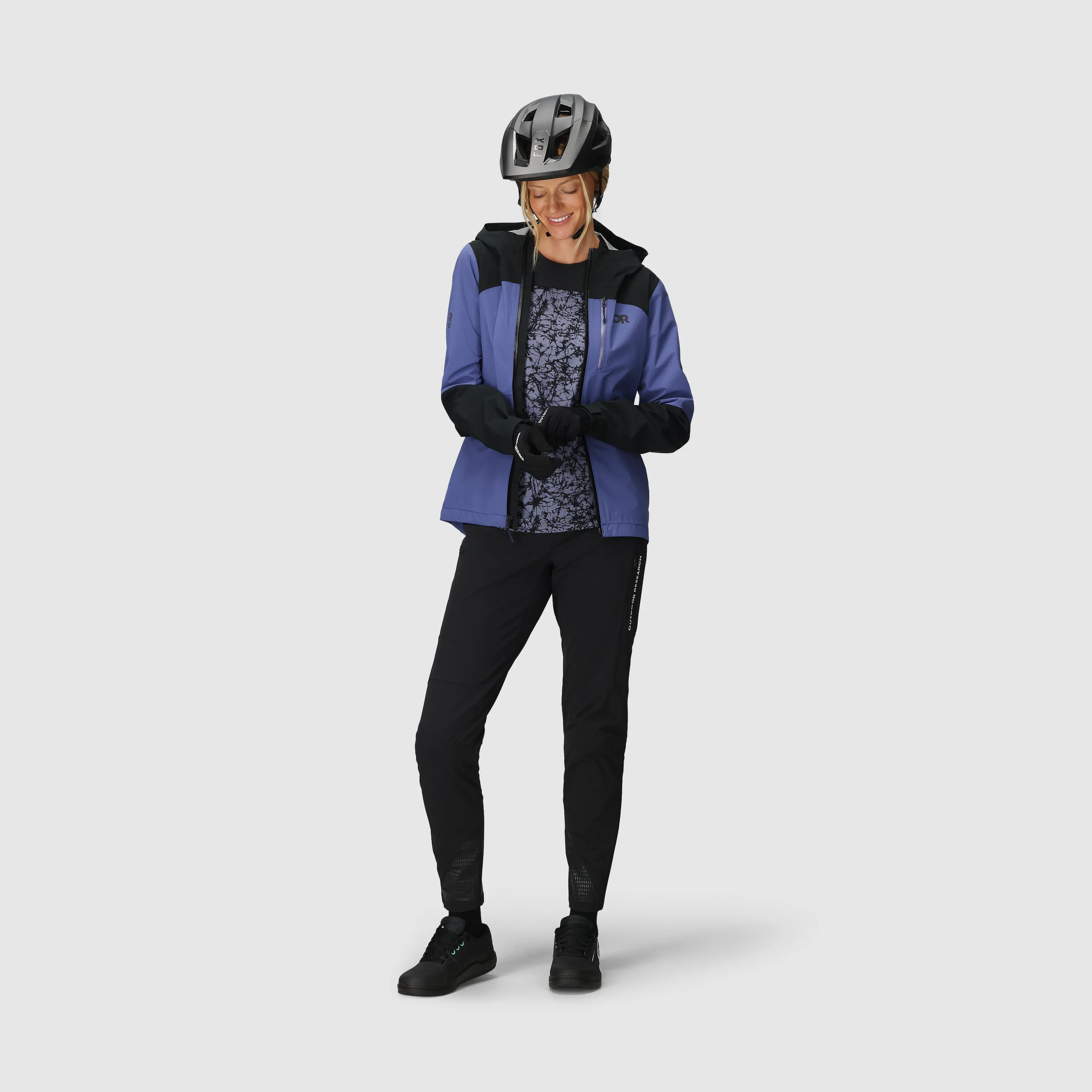 Women's Freewheel MTB Stretch Rain Jacket Outdoor Research