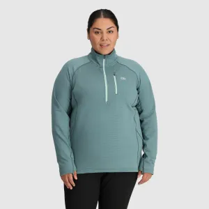 Women's Vigor Grid Fleece Half Zip-Plus Outdoor Research