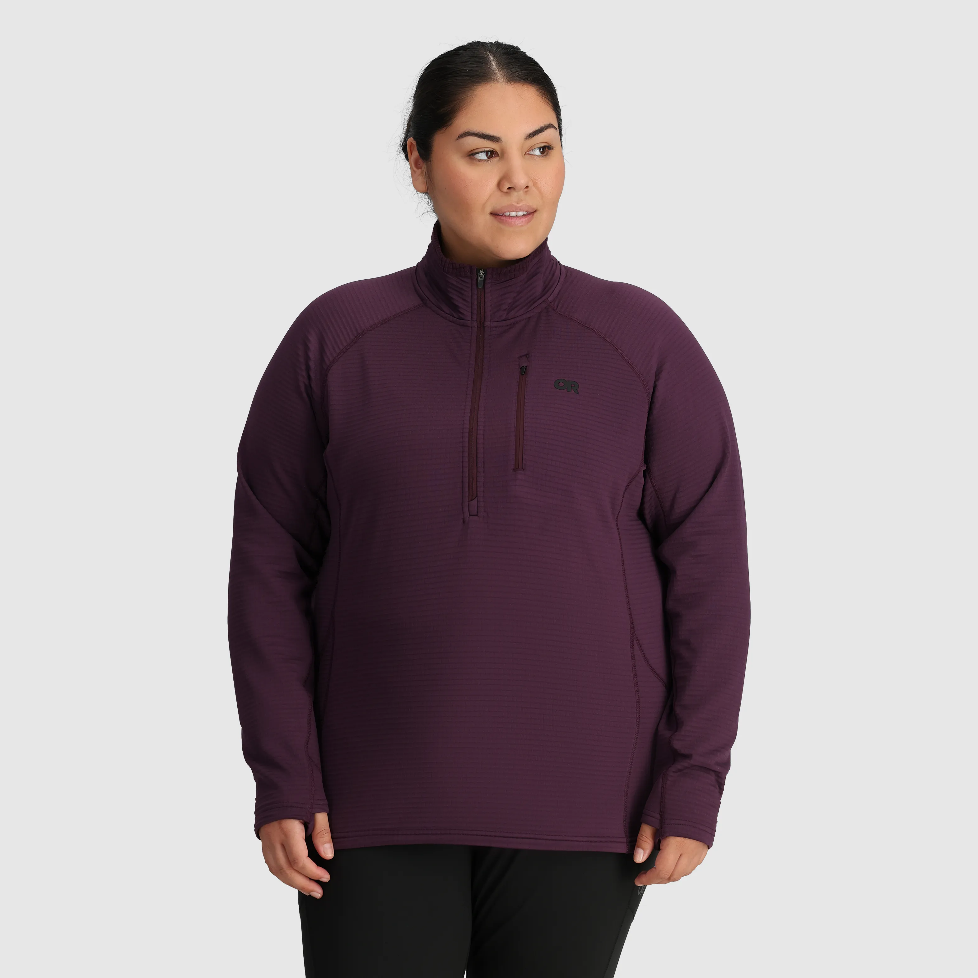 Women's Vigor Grid Fleece Half Zip-Plus Outdoor Research
