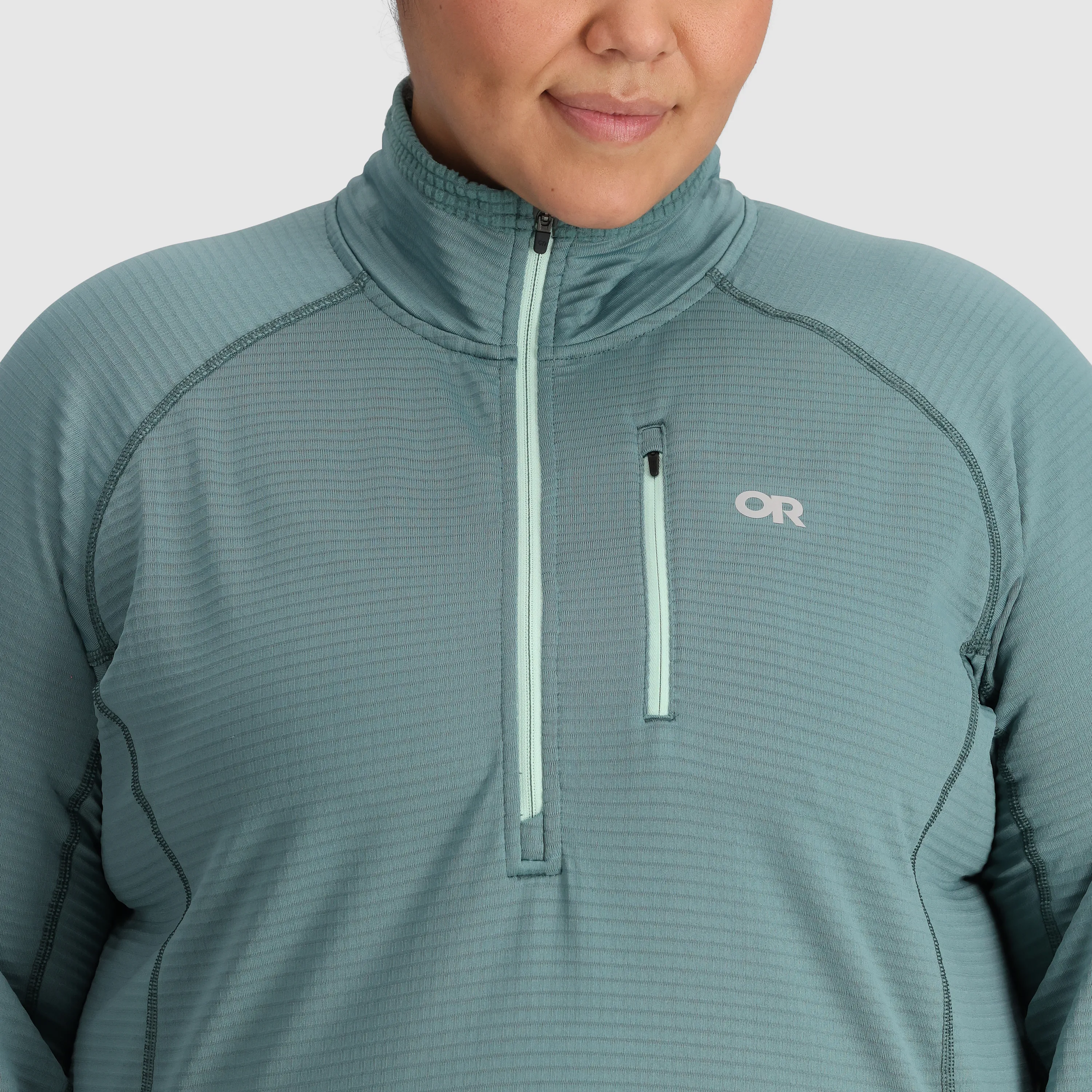 Women's Vigor Grid Fleece Half Zip-Plus Outdoor Research
